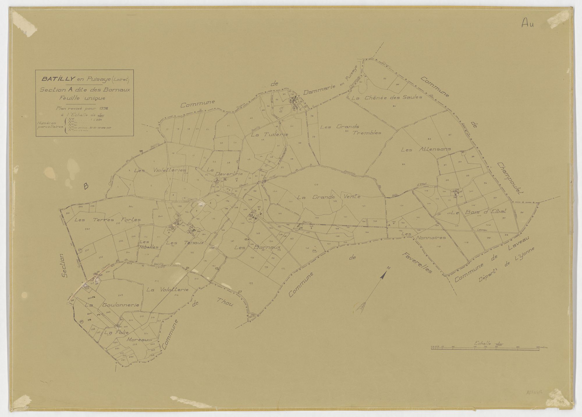 Batilly-en-Puisaye - Sections