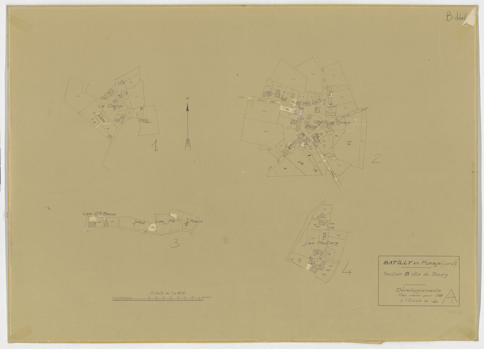 Batilly-en-Puisaye - Sections