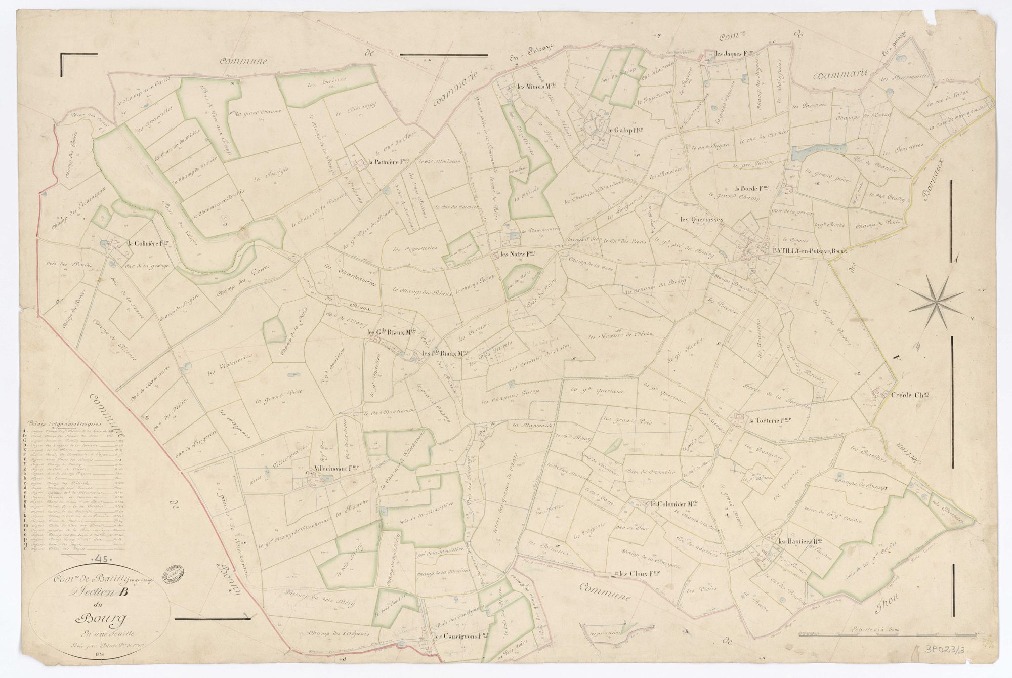 Batilly-en-Puisaye - Sections