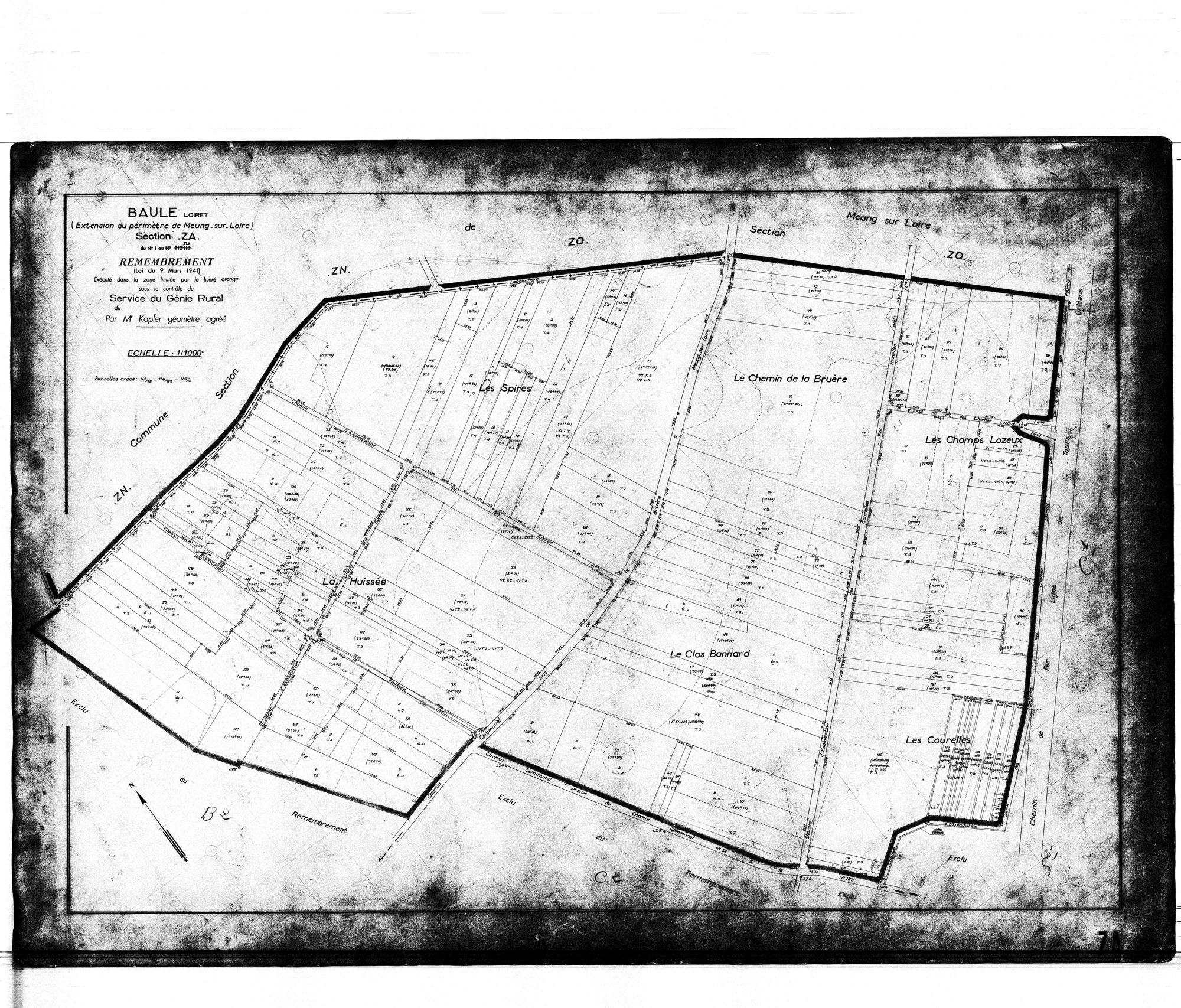 Baule - Sections