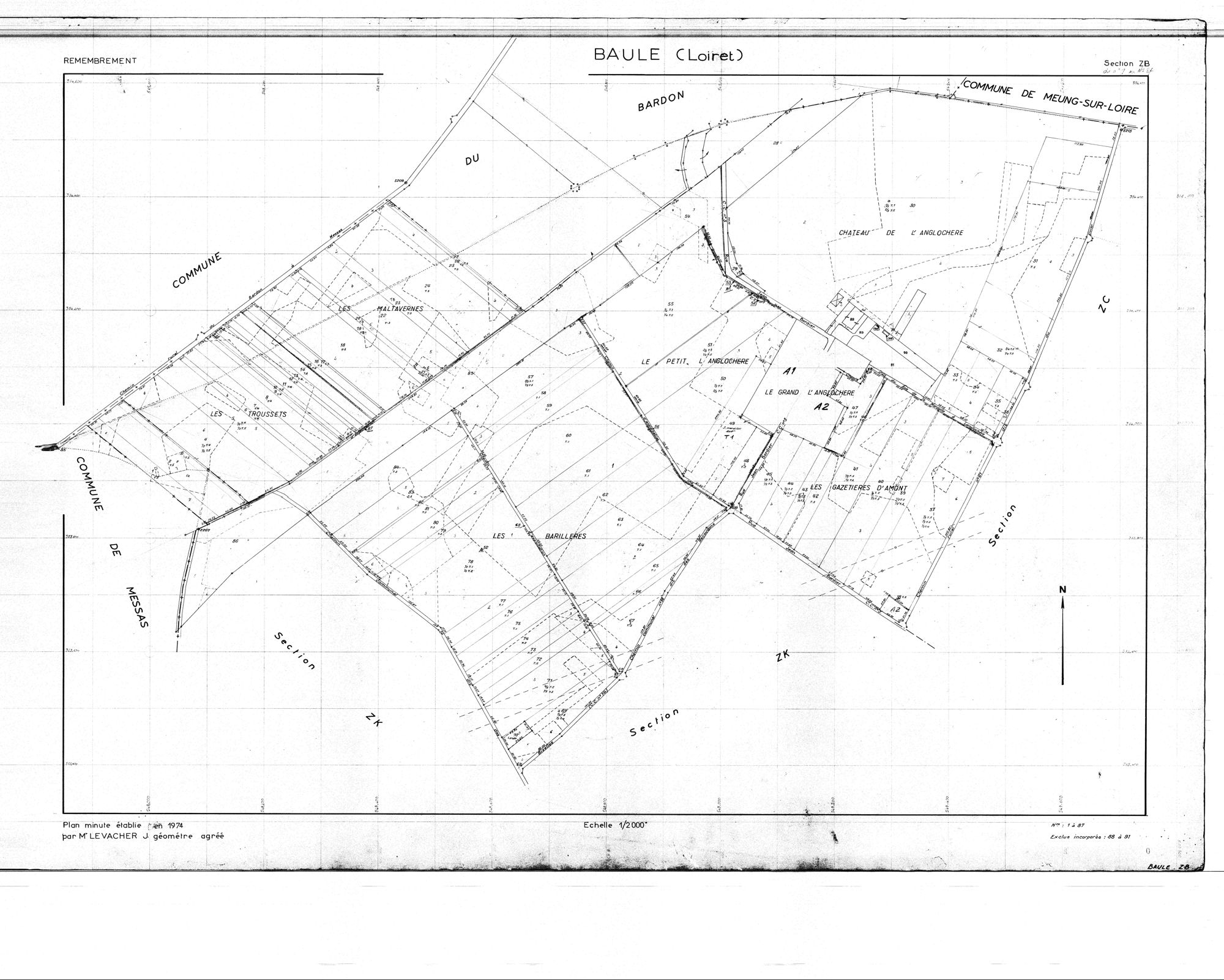 Baule - Sections