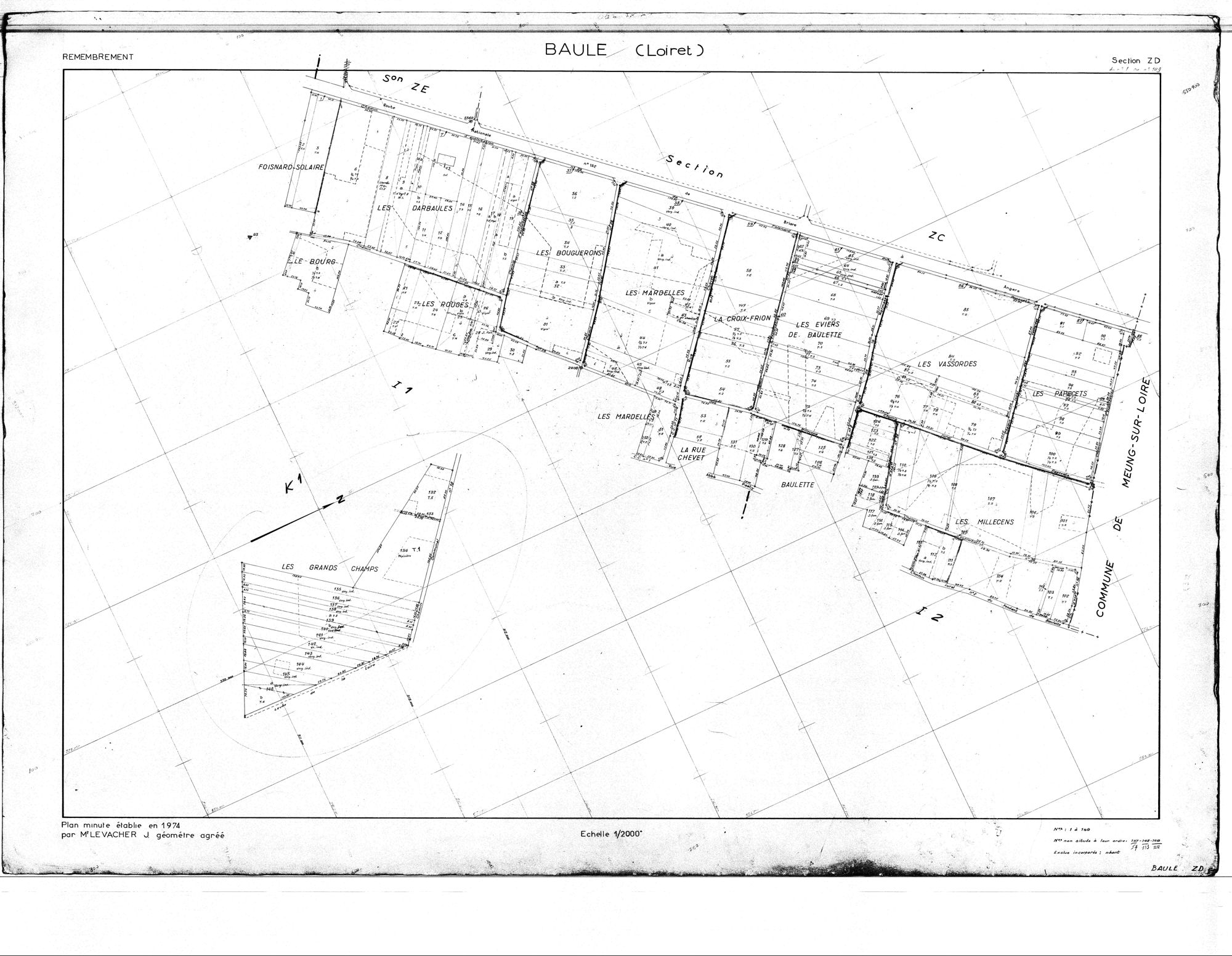 Baule - Sections