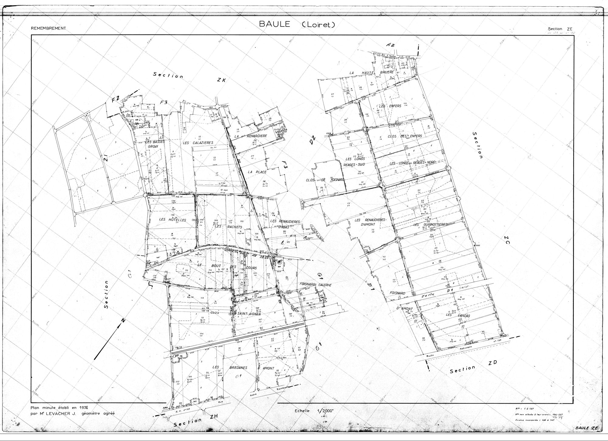 Baule - Sections