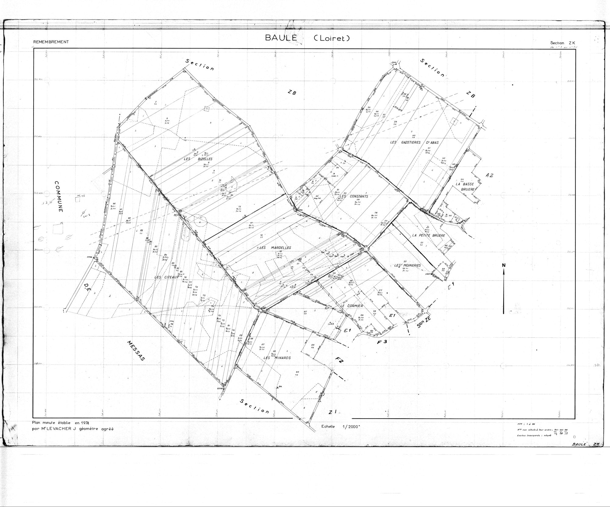 Baule - Sections
