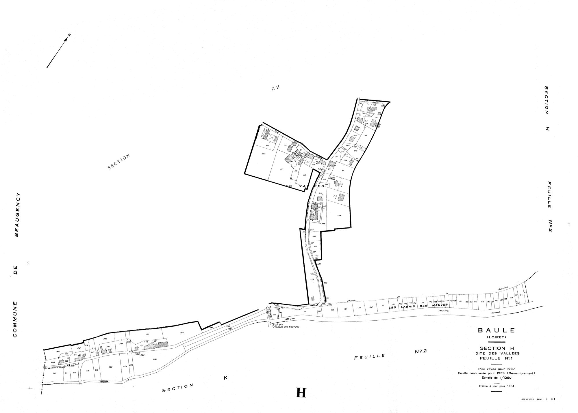 Baule - Sections