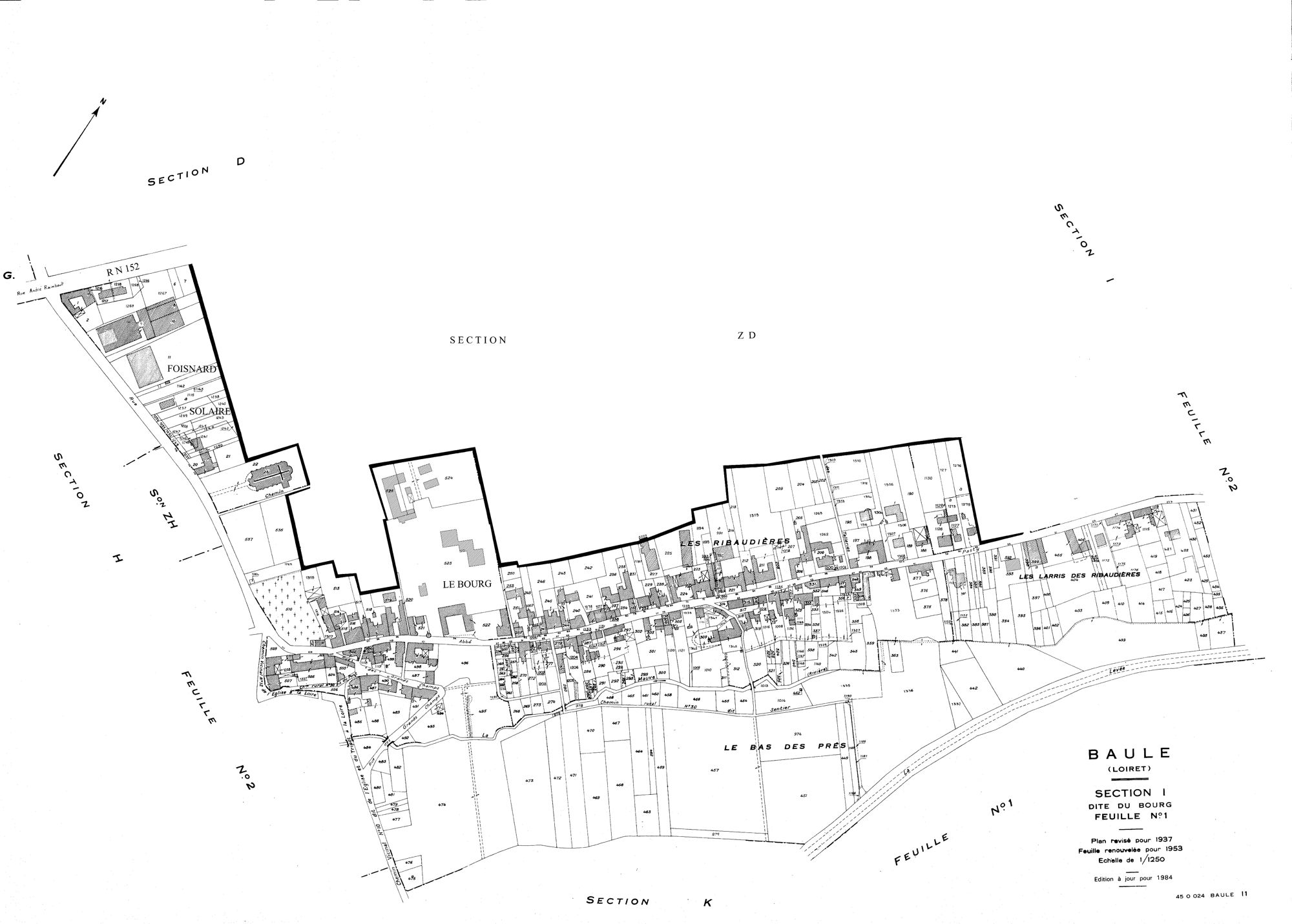 Baule - Sections