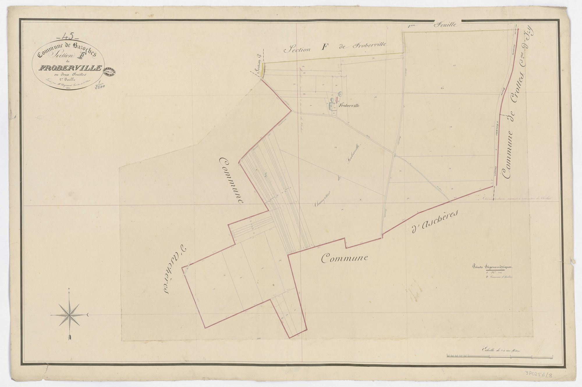 Bazoches-les-Gallerandes - Sections