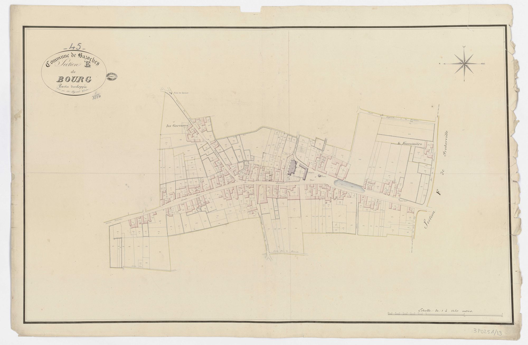 Bazoches-les-Gallerandes - Sections