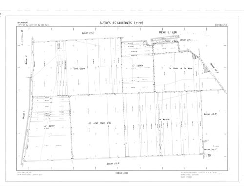 Bazoches-les-Gallerandes - Sections
