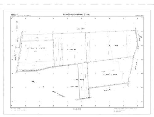 Bazoches-les-Gallerandes - Sections