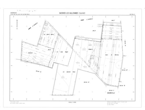 Bazoches-les-Gallerandes - Sections