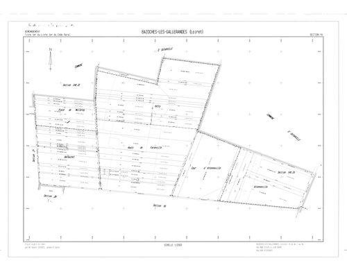 Bazoches-les-Gallerandes - Sections