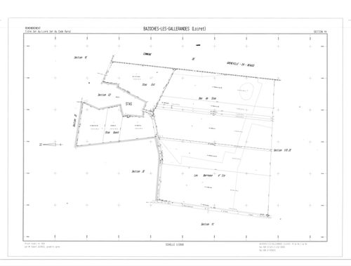 Bazoches-les-Gallerandes - Sections