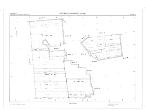 Bazoches-les-Gallerandes - Sections