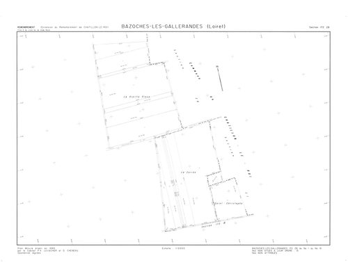 Bazoches-les-Gallerandes - Sections