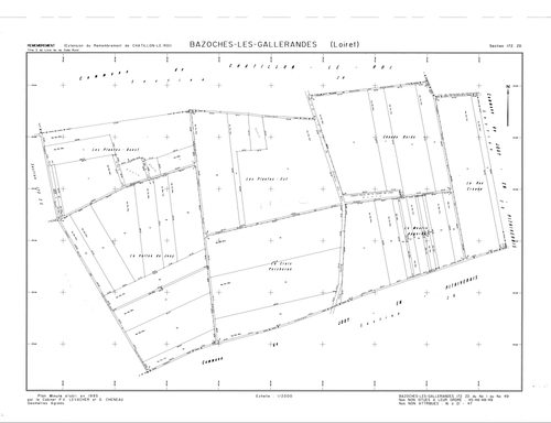 Bazoches-les-Gallerandes - Sections