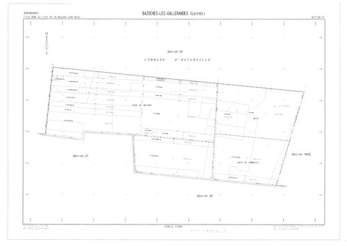 Bazoches-les-Gallerandes - Sections
