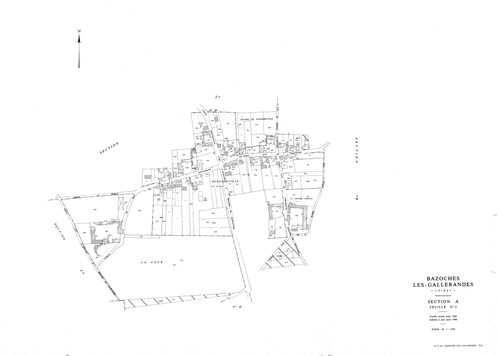 Bazoches-les-Gallerandes - Sections