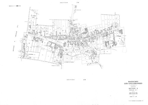 Bazoches-les-Gallerandes - Sections