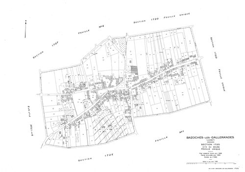 Bazoches-les-Gallerandes - Sections