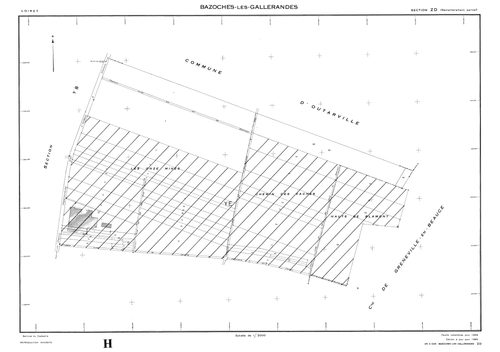 Bazoches-les-Gallerandes - Sections
