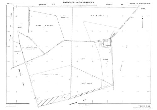 Bazoches-les-Gallerandes - Sections