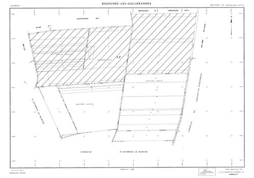 Bazoches-les-Gallerandes - Sections