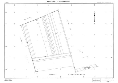 Bazoches-les-Gallerandes - Sections