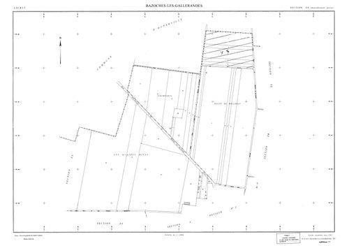 Bazoches-les-Gallerandes - Sections