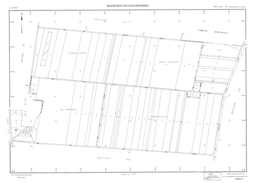 Bazoches-les-Gallerandes - Sections