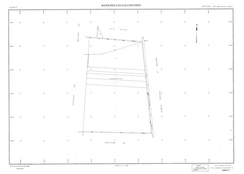 Bazoches-les-Gallerandes - Sections