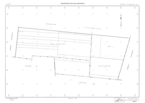 Bazoches-les-Gallerandes - Sections