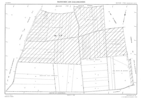 Bazoches-les-Gallerandes - Sections