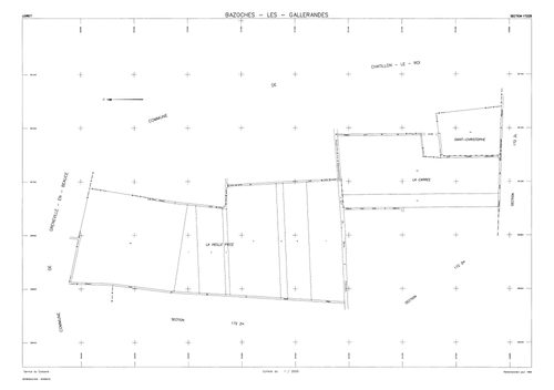 Bazoches-les-Gallerandes - Sections