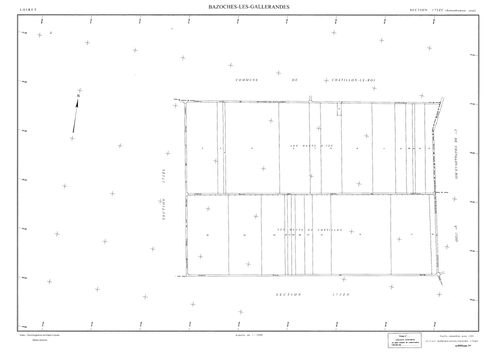 Bazoches-les-Gallerandes - Sections