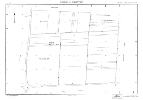 Bazoches-les-Gallerandes - Sections