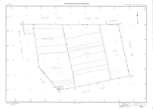 Bazoches-les-Gallerandes - Sections