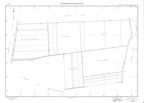 Bazoches-les-Gallerandes - Sections
