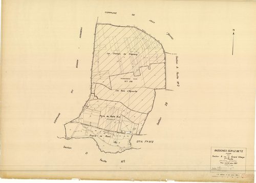 Bazoches-sur-le-Betz - Sections