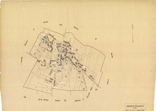 Bazoches-sur-le-Betz - Sections
