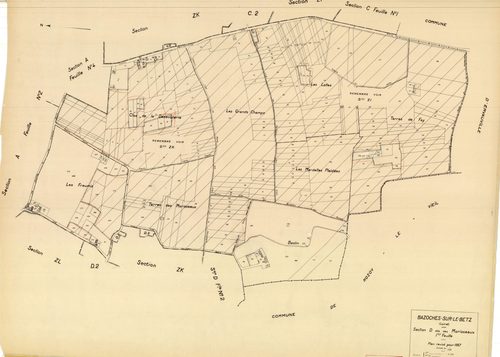 Bazoches-sur-le-Betz - Sections