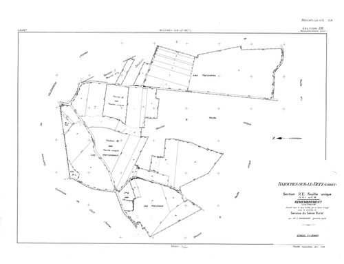 Bazoches-sur-le-Betz - Sections
