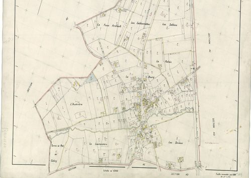Beauchamps-sur-Huillard - Sections