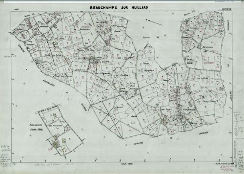 Beauchamps-sur-Huillard - Sections