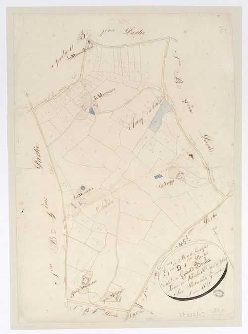 Beauchamps-sur-Huillard - Sections