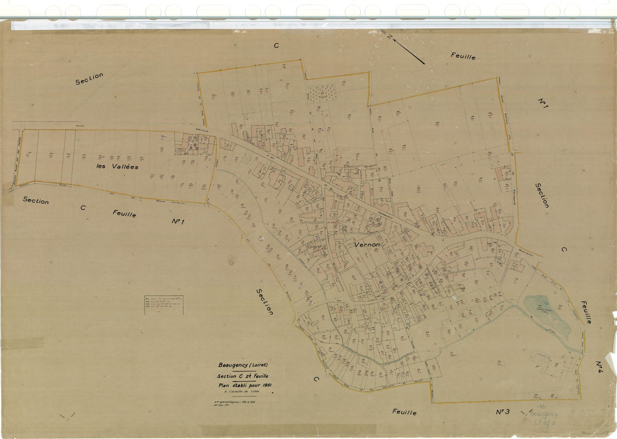 Beaugency - Sections