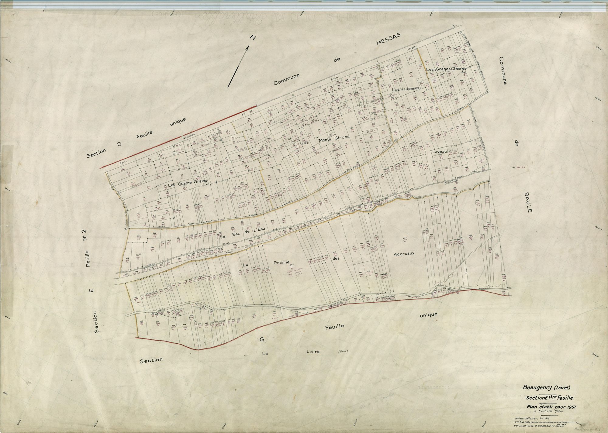 Beaugency - Sections