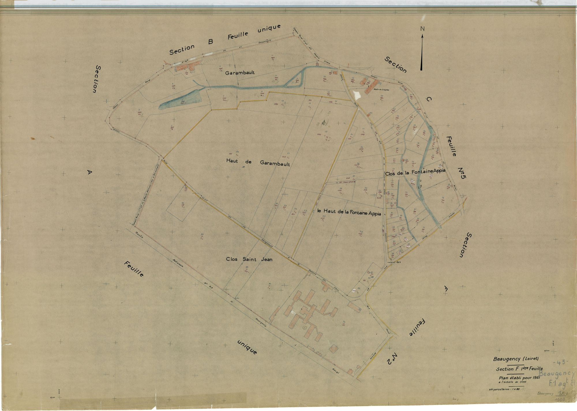 Beaugency - Sections