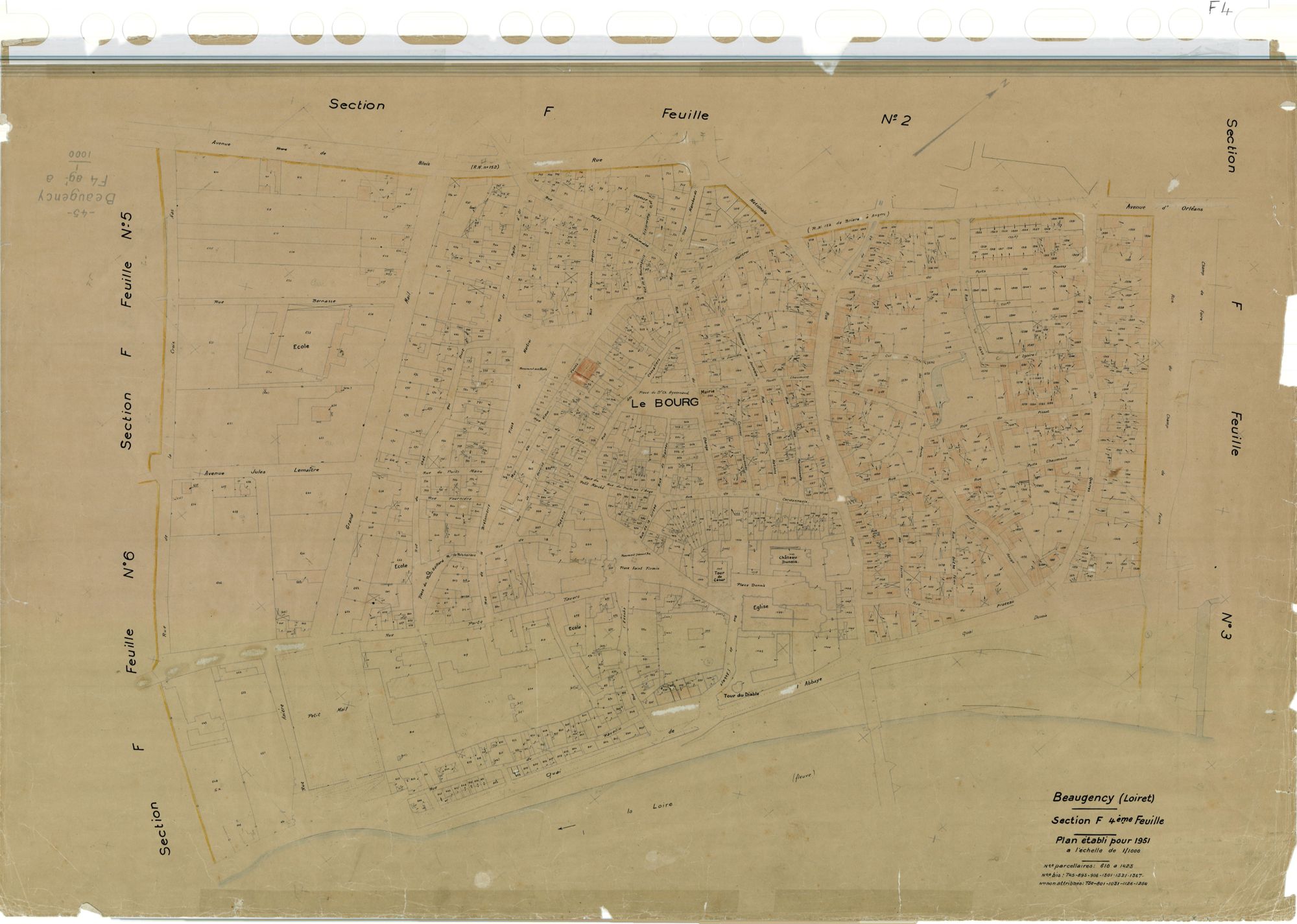 Beaugency - Sections