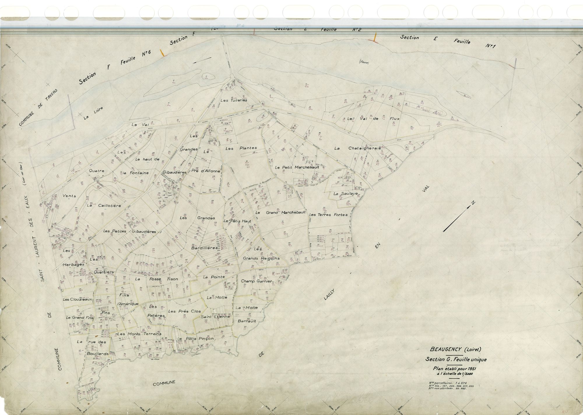 Beaugency - Sections